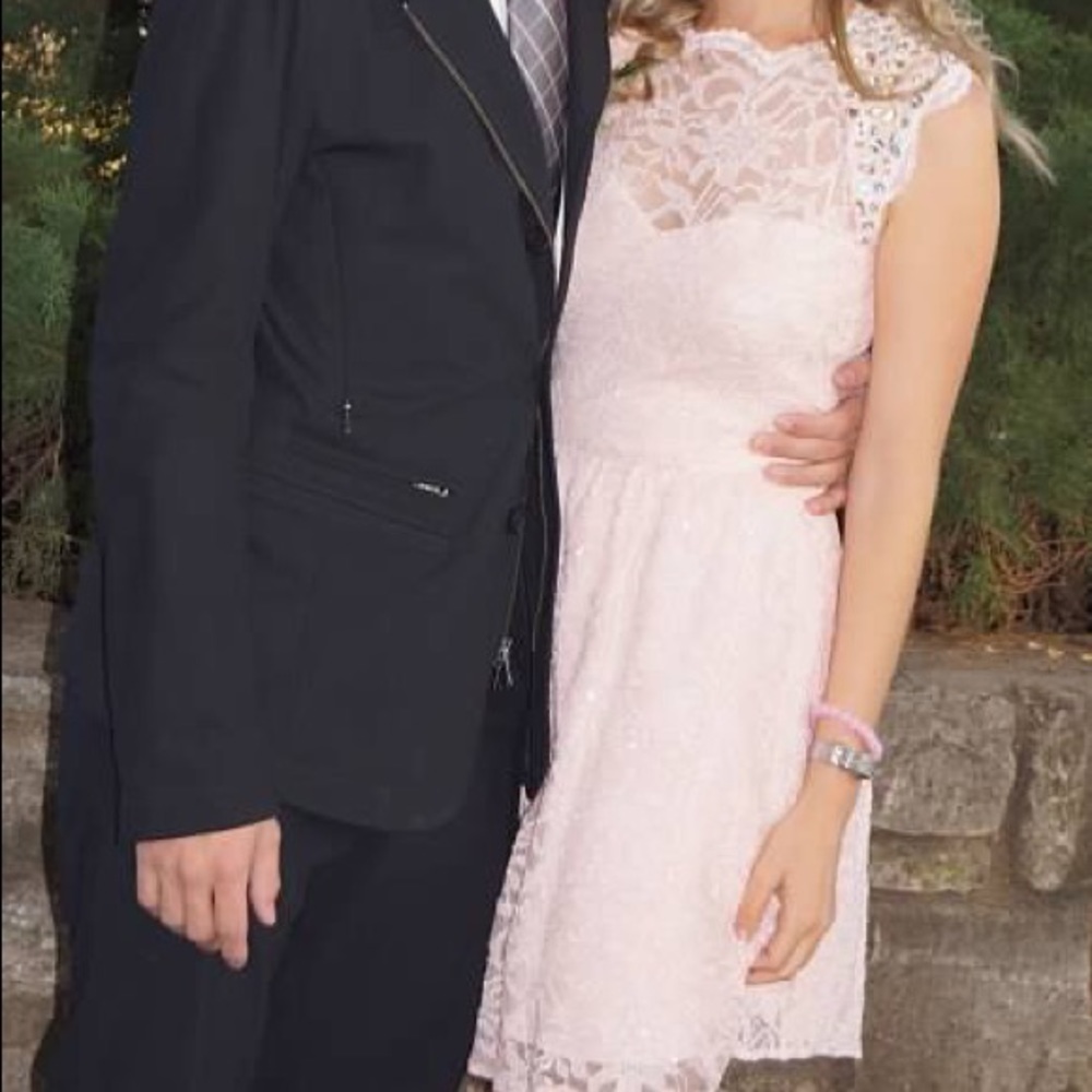 Pink homecoming dress
